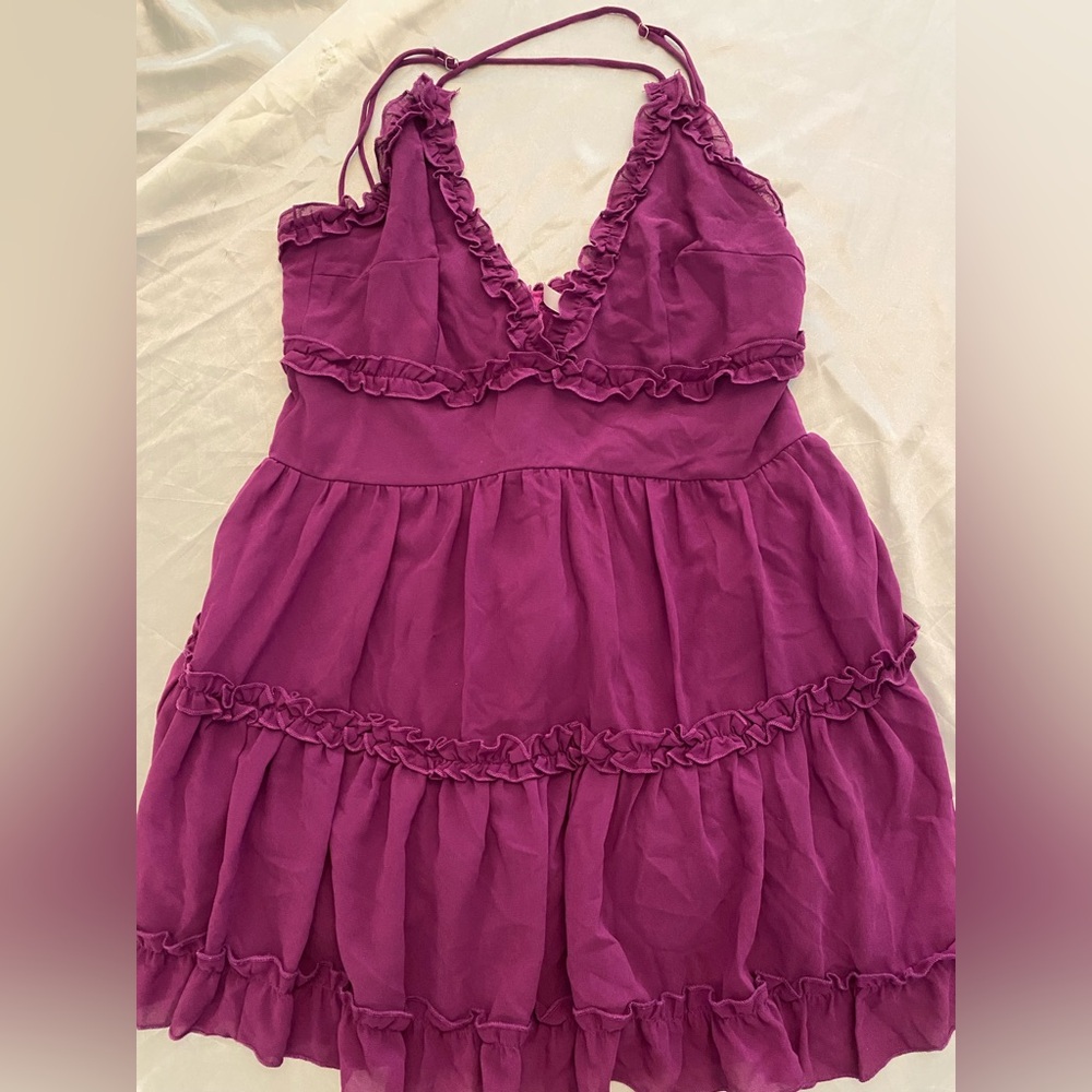 Lucy in the Sky Magenta Dress